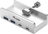 Equip Klemm USB-A3.2-Hub->2xUSB-C/2xUSB-A (128967)
