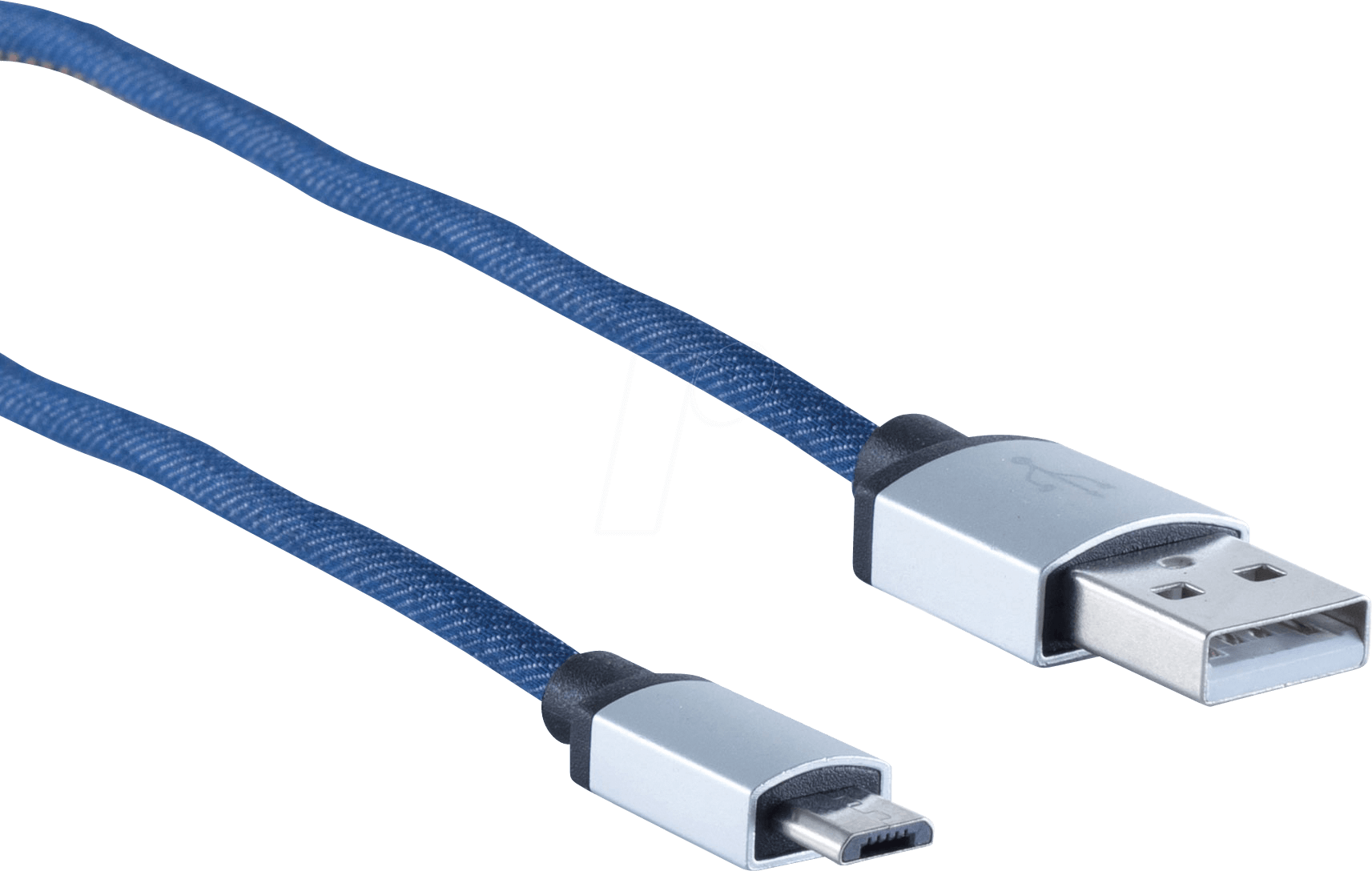 shiverpeaks BS14-50029 USB Kabel 2 m USB 2.0 USB A Micro-USB B Blau (BS14-50029)