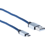 shiverpeaks BS14-50029 USB Kabel 2 m USB 2.0 USB A Micro-USB B Blau (BS14-50029)