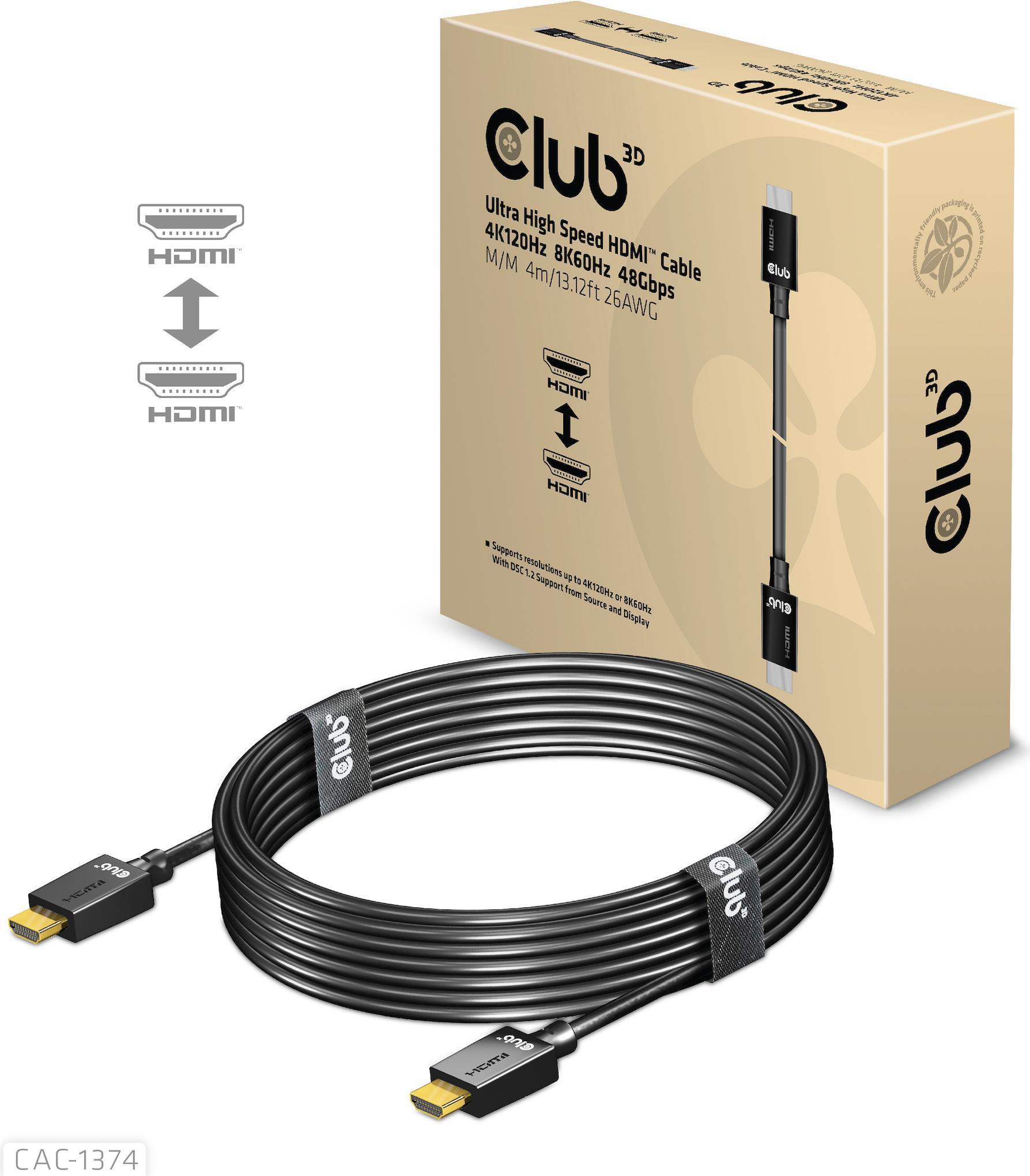 Club 3D Ultra High Speed HDMI-Kabel (CAC-1374)