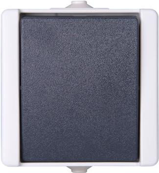 Kopp 540656002 Thermoplast Schwarz - Weiß Lichtschalter (540656002)