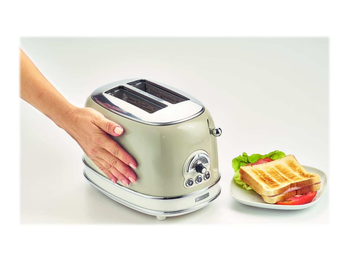 Ariete 155 Vintage Toaster 2 Scheiben 810 W Beige