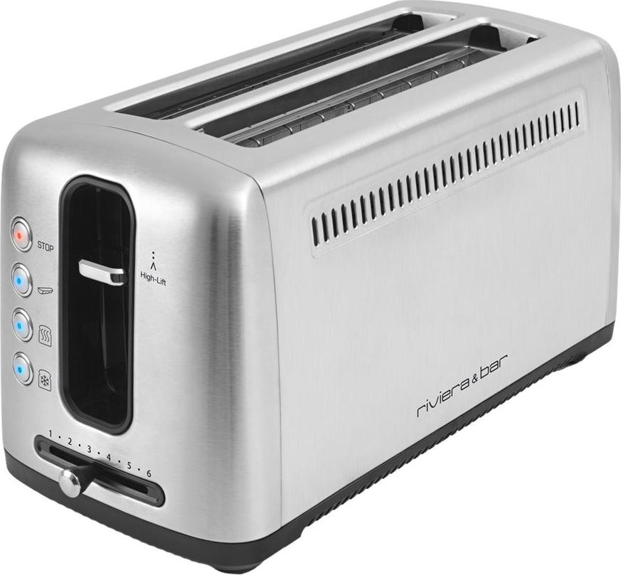 riviera&bar Toaster Stainless Steel 2 Slots XL (GP540A)