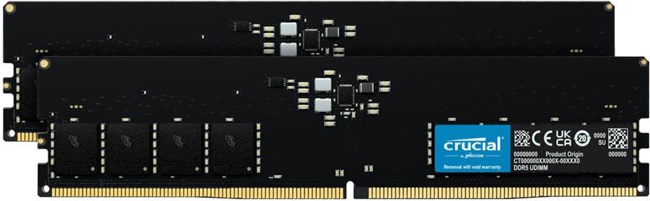 Crucial DDR5 Kit 128 GB: 2 x 64 GB (CT2K64G56C46U5)
