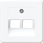 JUNG 169-2 UAE WW. Buchsen-Typ: RJ-45, Produktfarbe: Weiß (169-2UAEWW)