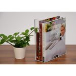 MAUL Acryl Stehsammler A4, glasklar, Stärke: 3,8 mm Maße: (B)98 x (T)263 x (H)307 mm (19510-05)