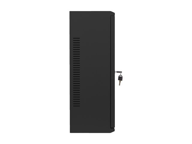 Lanberg WAF1 Series WAF1-5203-06-00B 19" 6U Wandmontierter Rack-Schrank Schwarz, RAL 9004