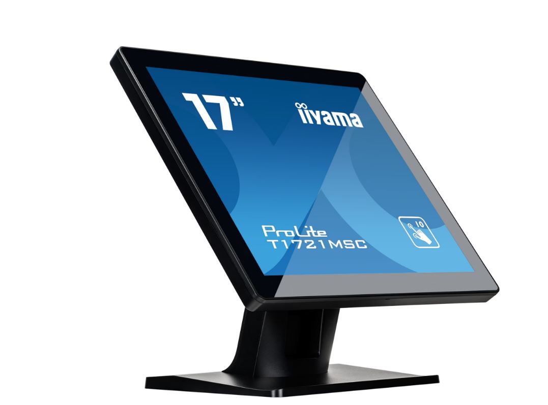 iiyama ProLite T1721MSC-B2 Computerbildschirm 43,2 cm (17") 1280 x 1024 Pixel SXGA LED Touchscreen Tisch Schwarz (T1721MSC-B2)