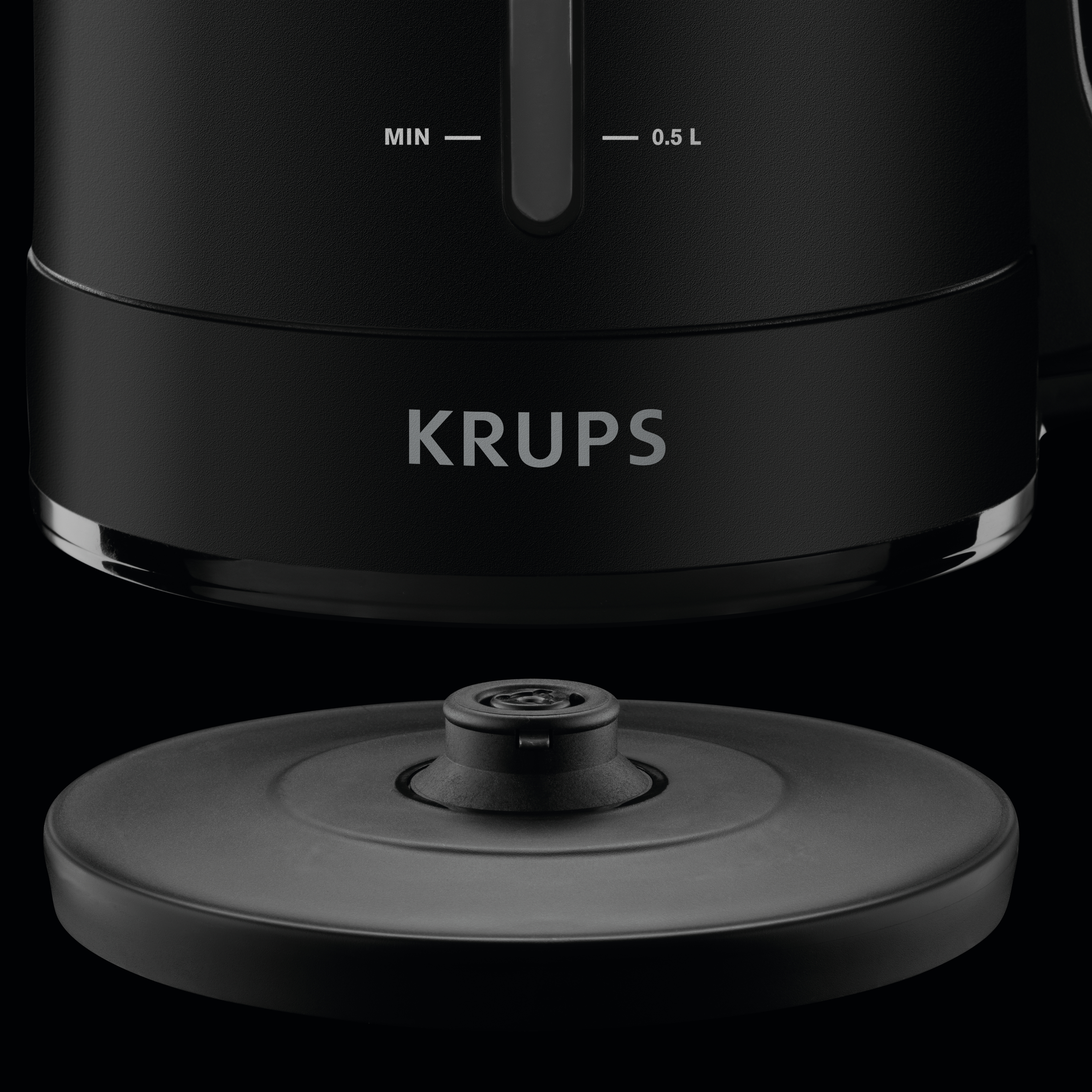 Krups Pro Aroma BW2448 Schnurloser Wasserkocher 1,6 l 2400 W Schwarz