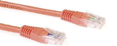 ACT CAT6A UTP 1m 1m Cat6a U/UTP (UTP) Orange Netzwerkkabel (IB4301)