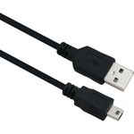 Helos USB-Kabel USB (M) zu Mini-USB, Typ B (M) (288315)