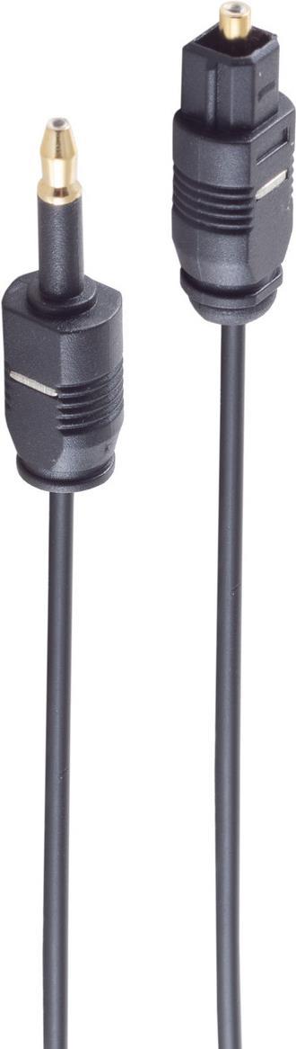 shiverpeaks BS69012-5.0 Audio-Kabel 5 m TOSLINK 3.5mm Schwarz (BS69012-5.0)