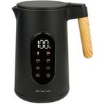 Emerio Wasserkocher 1.7 l Holzgriff schnurlos Digit.Disp. (WK-132230)