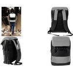 EBERHARD FABER Schulrucksack X-Style Reflector, schwarz aus Polyester, Fassungsvermögen: 7,3 Liter, Rückenpolster, - 1 Stück (577635)