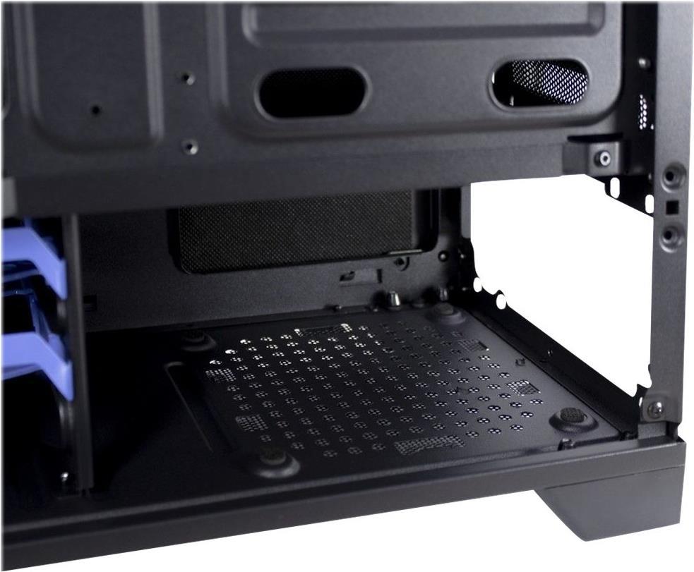 Inter-Tech H-606 Micro Tower micro-ATX Schwarz
