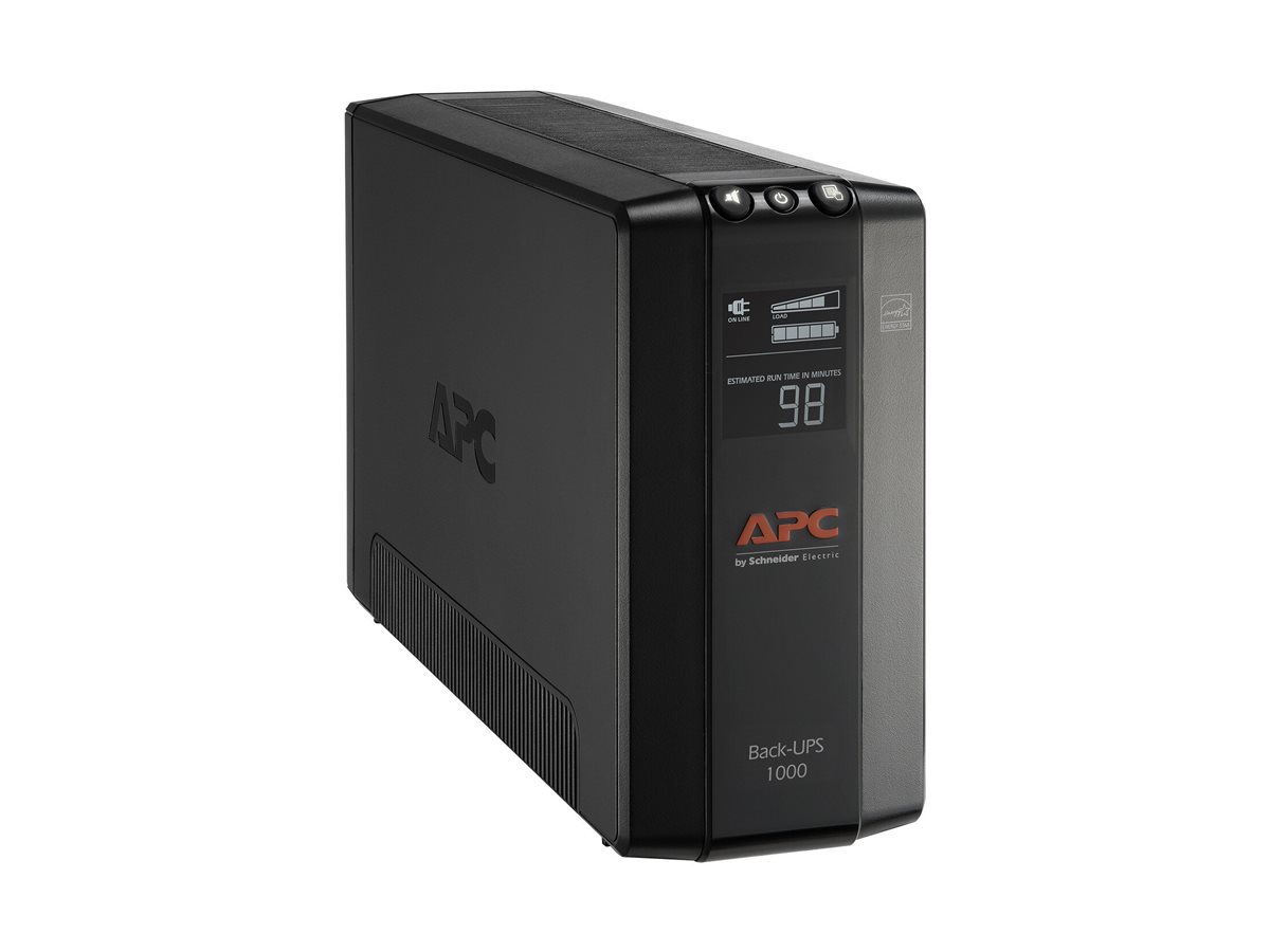 APC Back-UPS Pro BX1000M USV 1000 VA 600 W 8 Ausgänge AVR LCD Schwarz