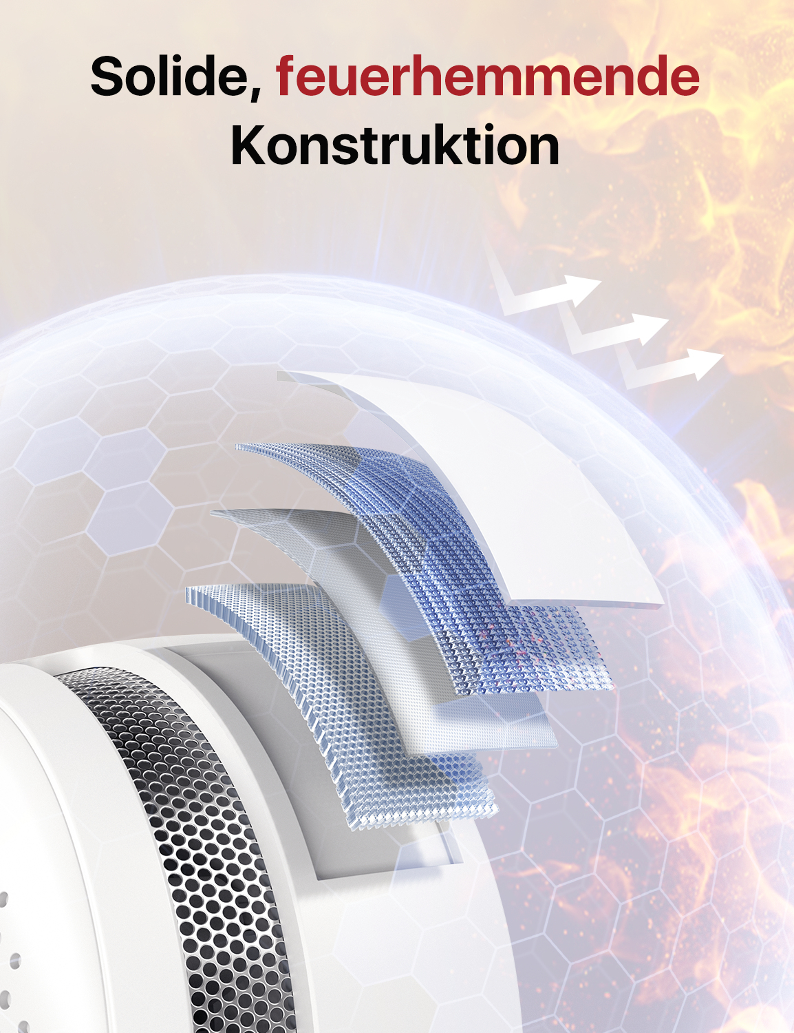 X-Sense x-S XS01 Rauchwarnmelder Kabelgebunden Weiß