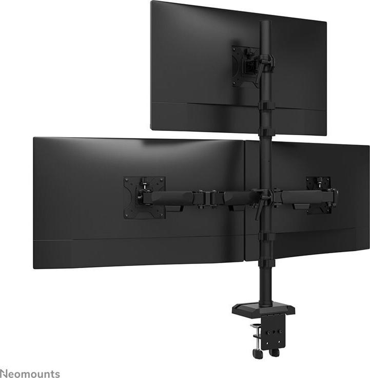 Neomounts DS60-600BL2-1 Monitorarm für 3 Bildschirme 10-32" Schwarz