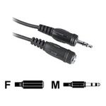 Delock Verlängerungskabel Audio Klinke 3,5 mm Stecker / Buchse 3 m (84002)