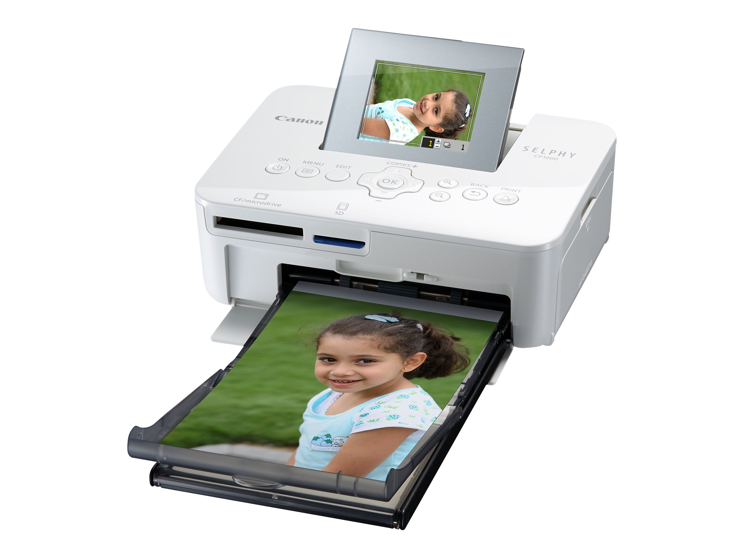 Canon SELPHY CP1000 Fotodrucker Thermosublimation 300 x 300 dpi Weiß