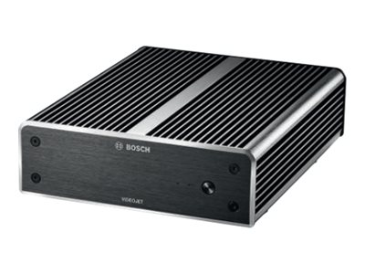 Bosch VideoJet decoder 7000 H.265 UHD Video-Decoder HDMI DisplayPort USB-C Schwarz, Silber