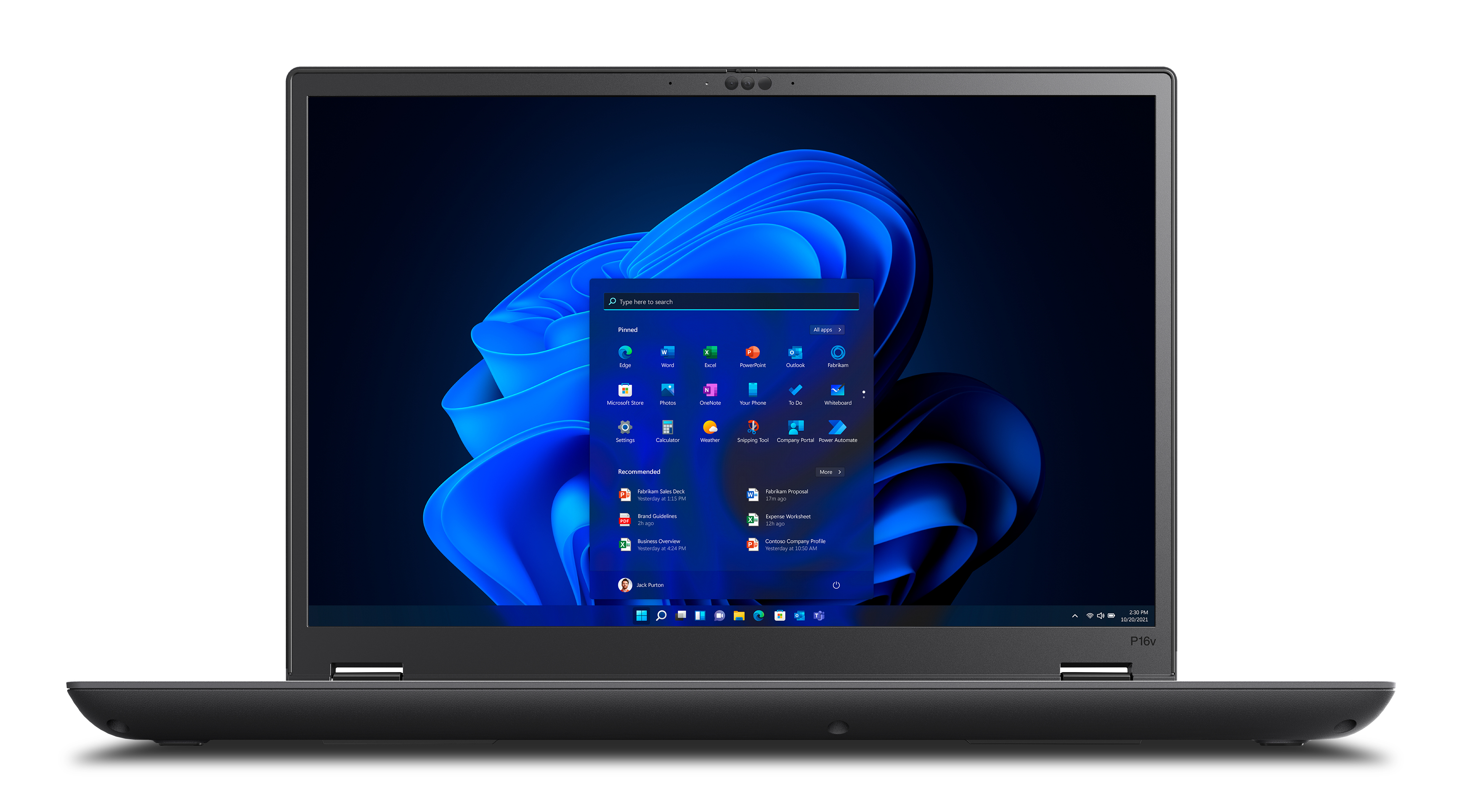 Lenovo ThinkPad P16v Gen 2 21KX 16" Intel Core Ultra 7 165H 32 GB RAM 512 GB SSD NVIDIA RTX 500 Ada Schwarz