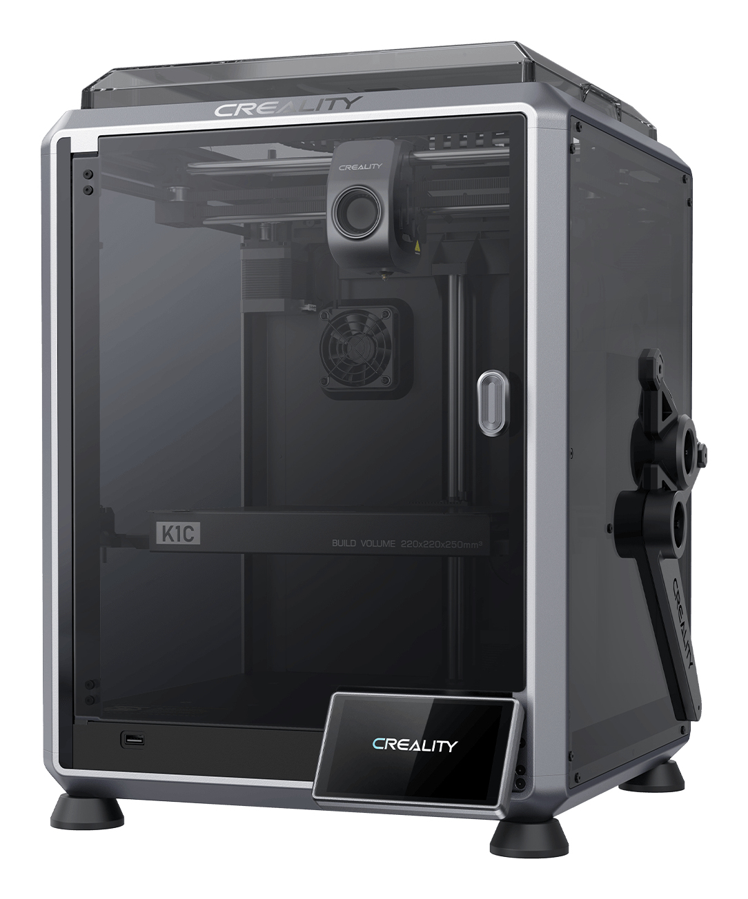 Creality K1C 3D-Drucker FDM 220x220x250 mm WLAN 600 mm/s Touchscreen Schwarz