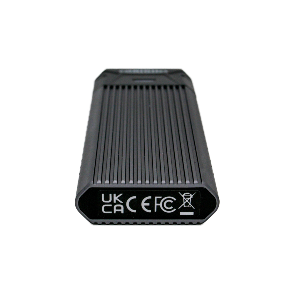 Origin Storage OS-EUCM2/NVME-SATA M.2 Gehäuse NVMe/SATA USB-C 2240/2260/2280 Schwarz