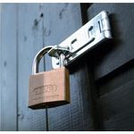 Abus Messingvorhangschloss 50mm 85/50 2 Schlüssel (806315)