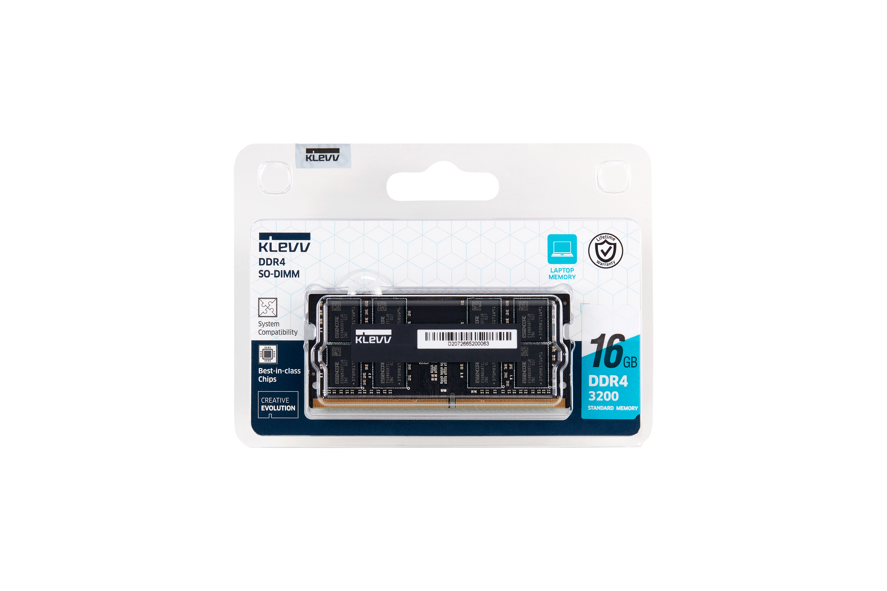 Klevv 16 GB DDR4 RAM SO-DIMM 3200 MT/s CL22