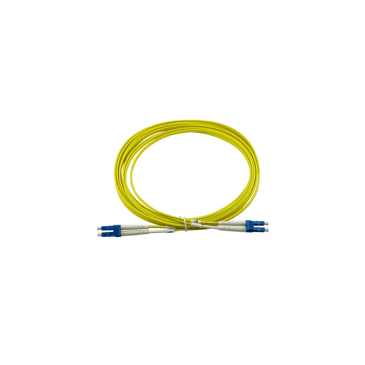BlueOptics EFE080-0020M-R-BO LC-LC Singlemode Patchkabel 20 m Gelb