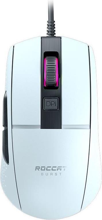 ROCCAT BURST Core - Maus - optisch - kabelgebunden - USB 2.0 - weiß