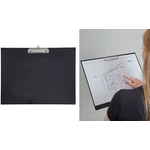 MAUL 2340290 Klemmbrett A3 Kunststoff - Recycelbarer Kunststoff Schwarz (2340290)