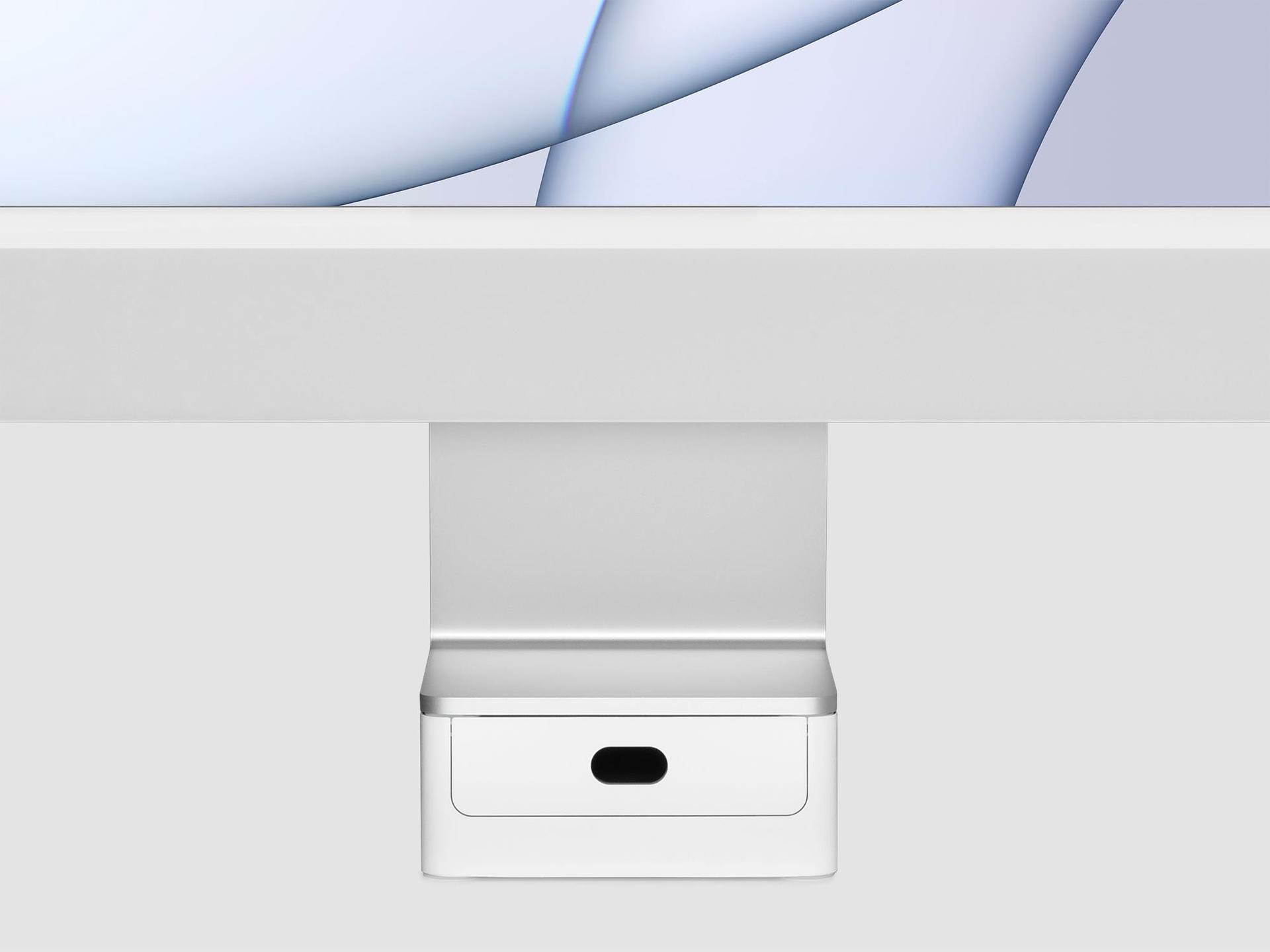 Rain Design mBase Monitorständer 24" Aluminium Weiß