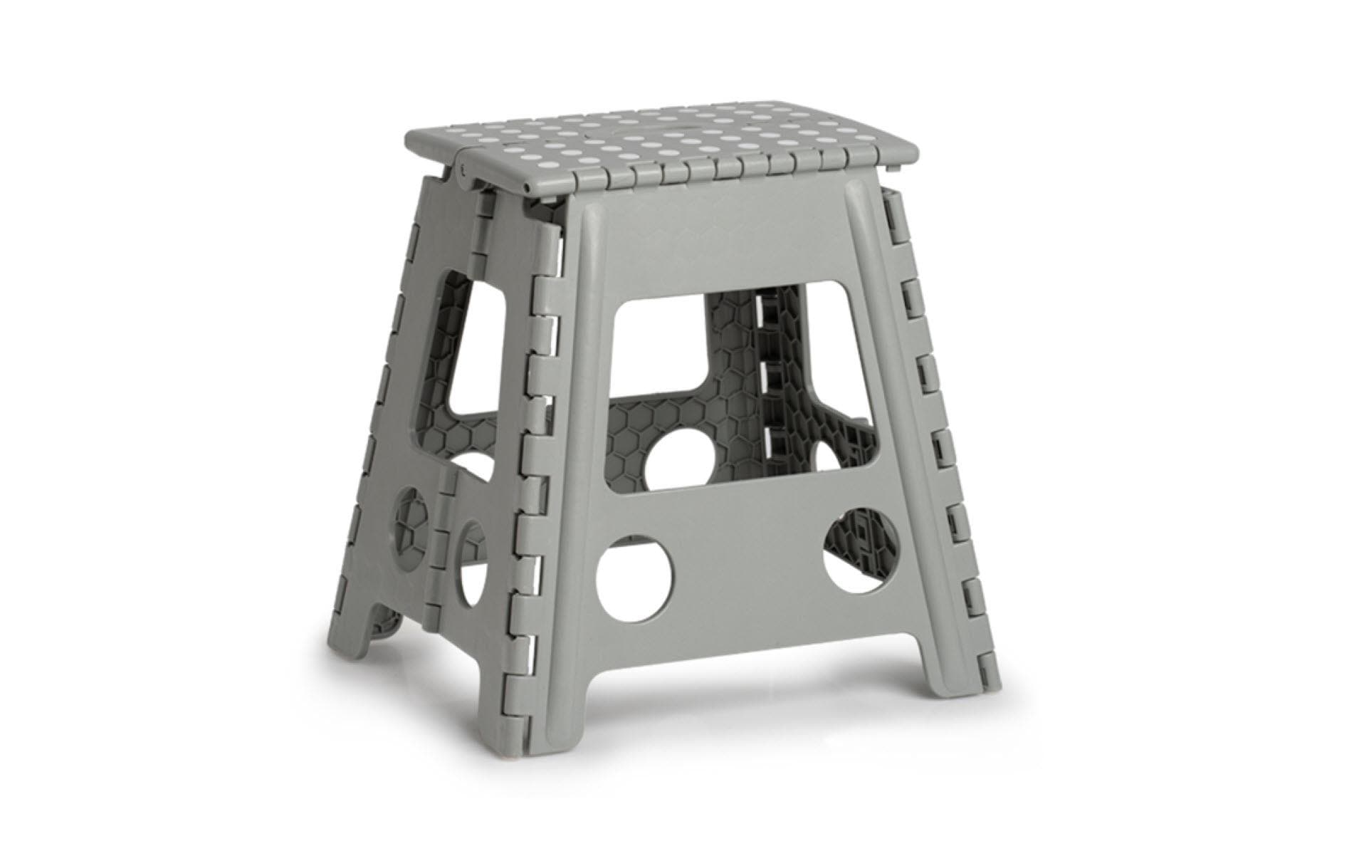 Zeller Present Klapphocker 13036 Kunststoff Grau