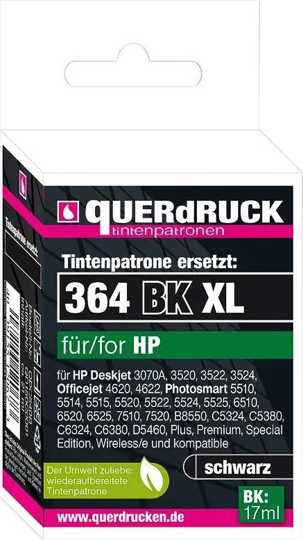 TINTE FUER HP 364XL BLACK Blister QUERDRUCK (QD150H0029)