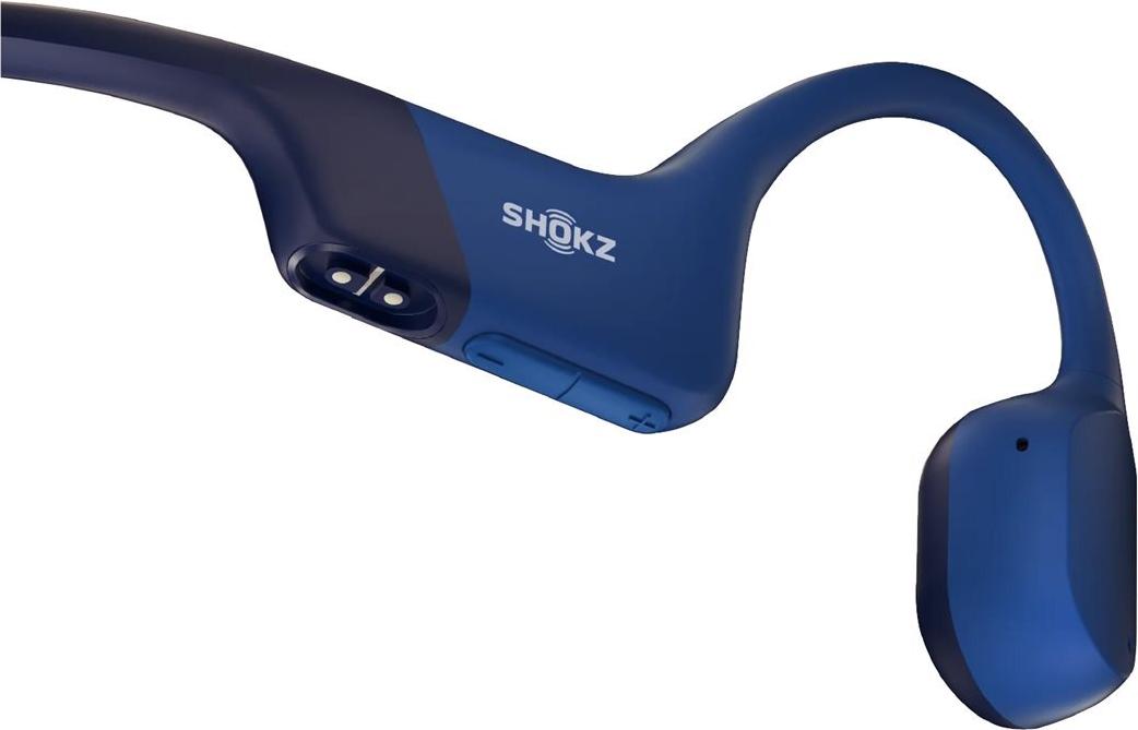 Shokz OpenRun Open-Ear Bluetooth Kopfhörer USB-C Blue