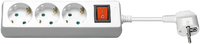 MicroConnect 3-way Schuko Socket 3M White (GRU0033WS)