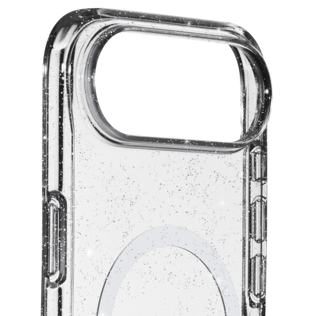 White Diamonds Cover Mag Glitter für Apple iPhone Air Transparent