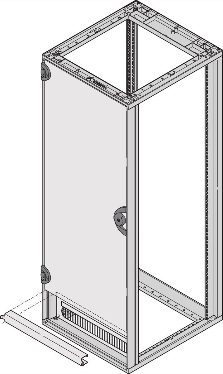 SCHROFF DOOR HINGE BRACKET 60MM 7021 - Rack-Zubehör (27230061)