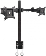 Techly ICA-LCD-482-D. Höchstgewichtskapazität: 20 kg, Minimum Bildschirmgröße Kompatibilität: 33 cm (13" ), Maximaler Bildschirmdurchmesser: 78,7 cm (31" ), Minimale VESA-Halterung: 75 x 75 mm, Maximale VESA-Halterung: 100 x 100 mm. Höhenverstellung, Neigungswinkelbereich: -90 - 90°. Produktfarbe: Schwarz (ICA-LCD-482-D)