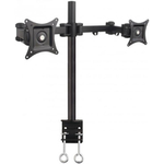 Techly ICA-LCD-482-D. Höchstgewichtskapazität: 20 kg, Minimum Bildschirmgröße Kompatibilität: 33 cm (13" ), Maximaler Bildschirmdurchmesser: 78,7 cm (31" ), Minimale VESA-Halterung: 75 x 75 mm, Maximale VESA-Halterung: 100 x 100 mm. Höhenverstellung, Neigungswinkelbereich: -90 - 90°. Produktfarbe: Schwarz (ICA-LCD-482-D)