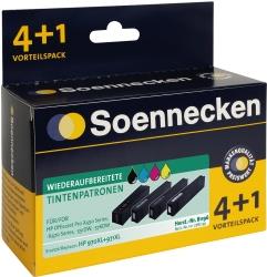 SOENNECKEN Tintenpatrone 81196 wie HP 970XL/971XL 4 Stück/Pack. (81196)