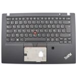 Lenovo TopCover with Keyboard Belgian w/ Backlit and FPR, Bl (02HM310)