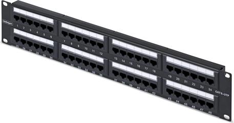 STARTECH 48-PORT 2U CAT6 PATCH PANEL (CPANEL48)