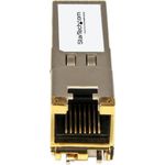 Startech.com E1MG-TX-ST Transceiver Modul (SFP Module, 10/100/1000Base-TX Brocade kompatibel, Kupfer, RJ-45 Kupfer mit DDM) (E1MG-TX-ST)