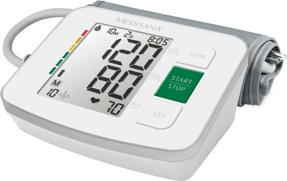 MEDISANA BU 512 Oberarm-Blutdruckmessgerät Grau