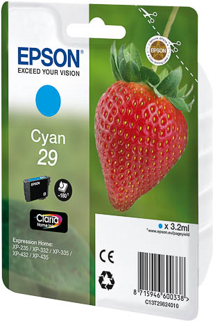 Epson 29 Cyan Original (C13T29824010)