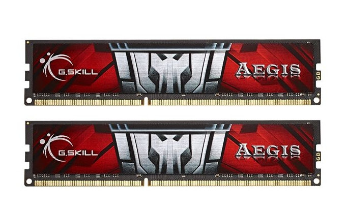 G.Skill AEGIS 16 GB DDR3 RAM Kit 2x8 GB 1600 MHz DIMM 240-Pin