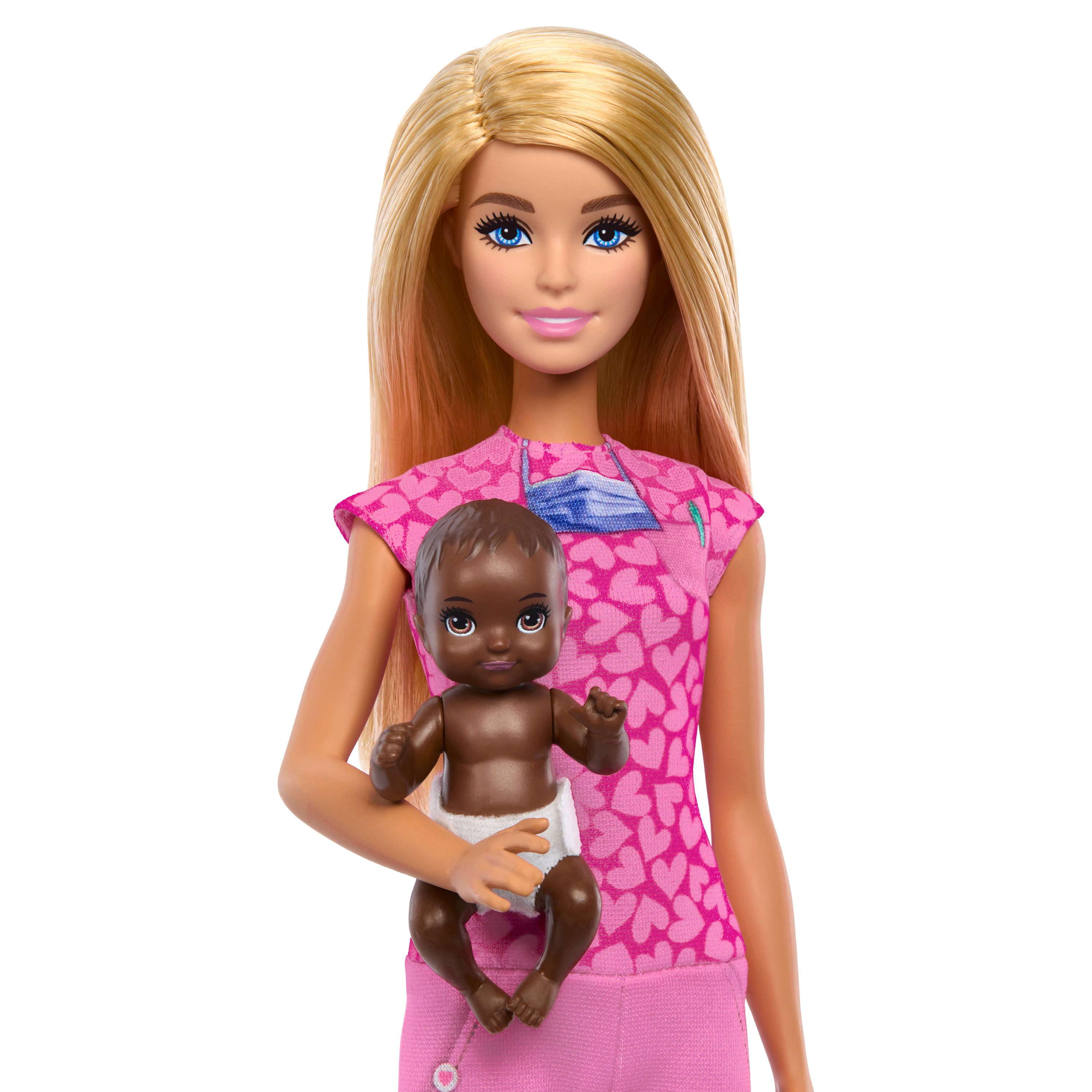Mattel Barbie Deluxe Karrieren Kinderärztin Spielset Mehrfarbig